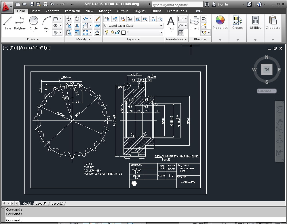 Просмотр чертежей autocad онлайн