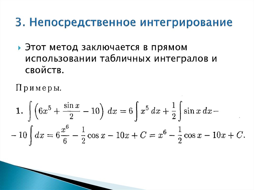 Определенные интегралы презентация