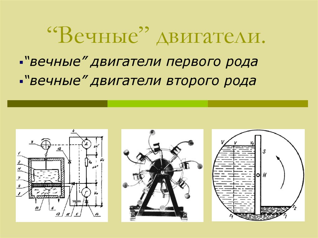 Почему вечный двигатель невозможен