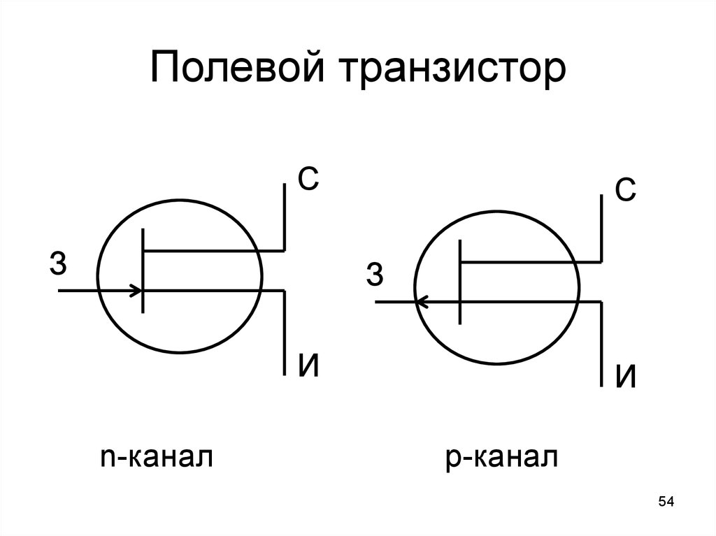 Полевой транзистор