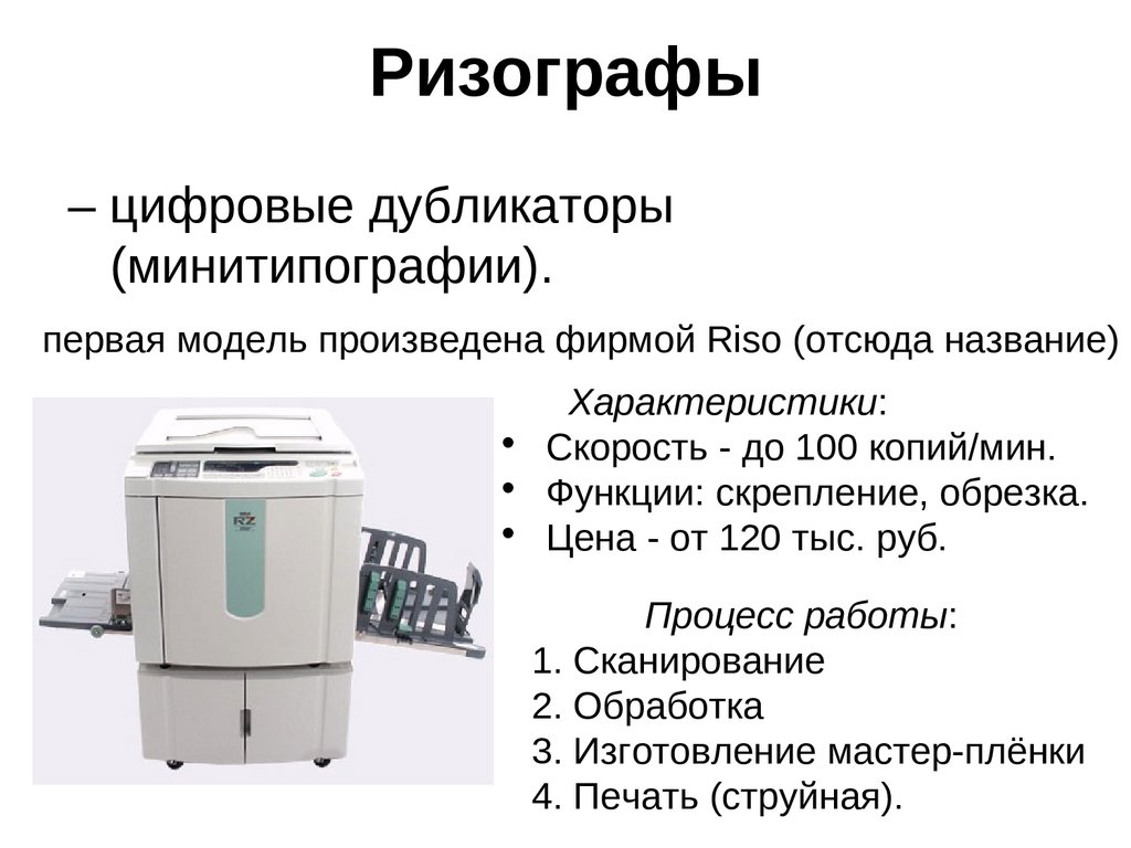 Тип оргтехники которой вы владеете что писать