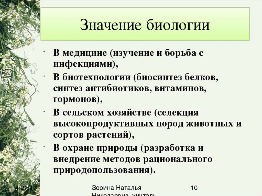 Интересные темы по биологии для проекта 10 11 класс