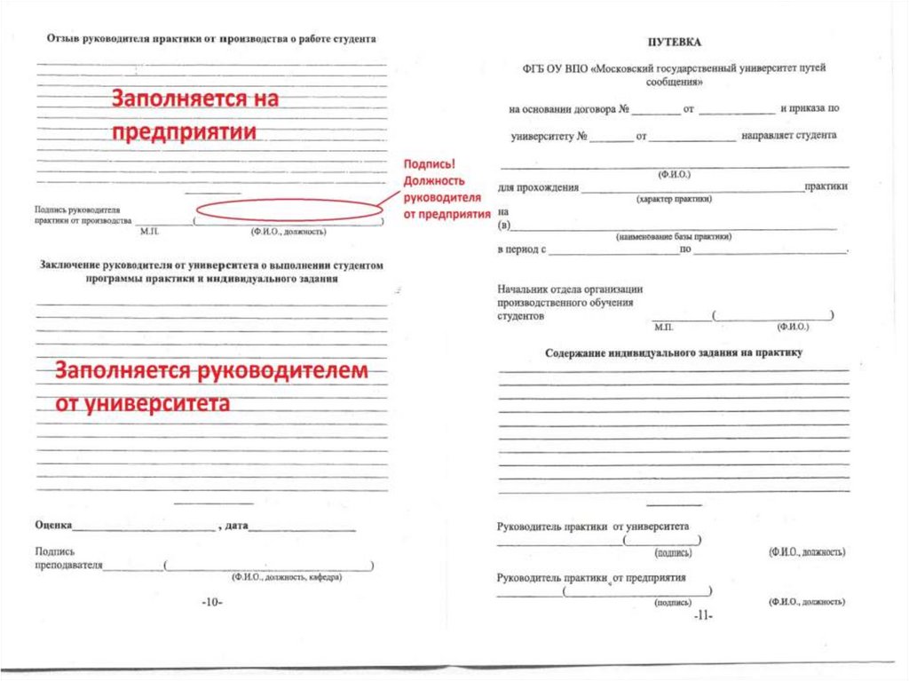 Оформление отчетных документов руководителя группы по образцу туристской фирмы по маршруту