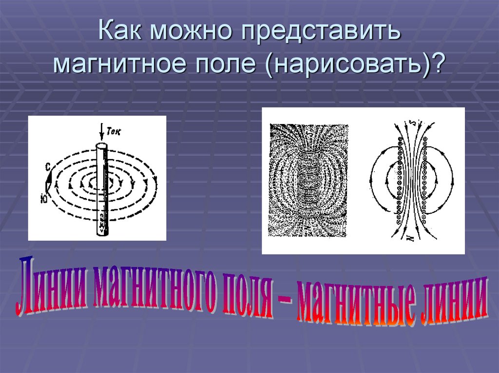 О чем можно судить по картинке магнитных линий