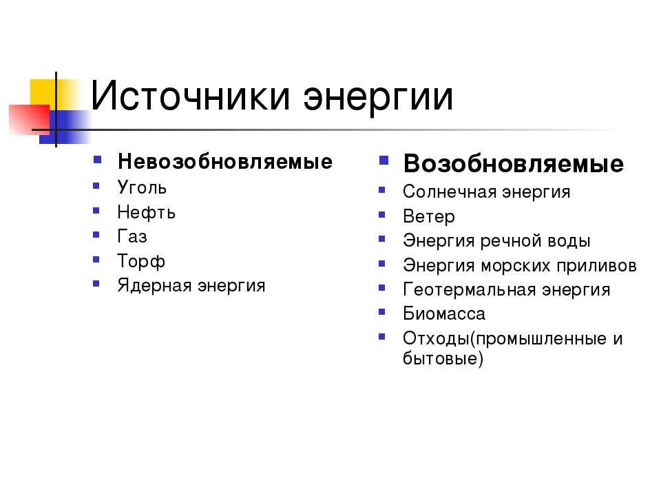 Невозобновляемые энергетические ресурсы