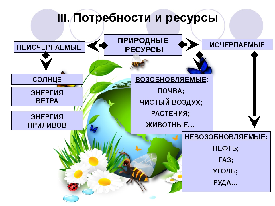 Возобновляемые и невозобновляемые ресурсы способы решения проблемы исчерпаемости проект