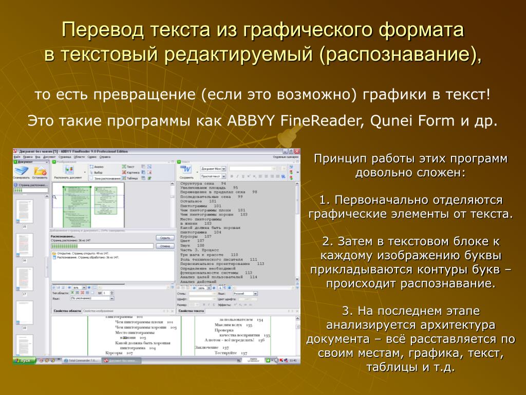 Программы для чтения текста с изображения