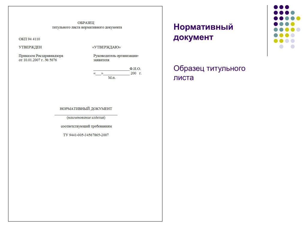 Лист заместитель документа образец