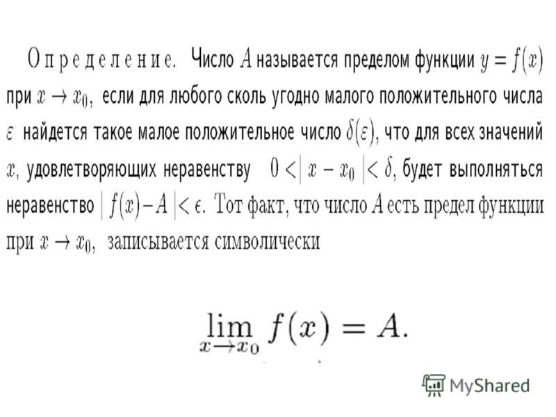 Калькулятор пределов функций