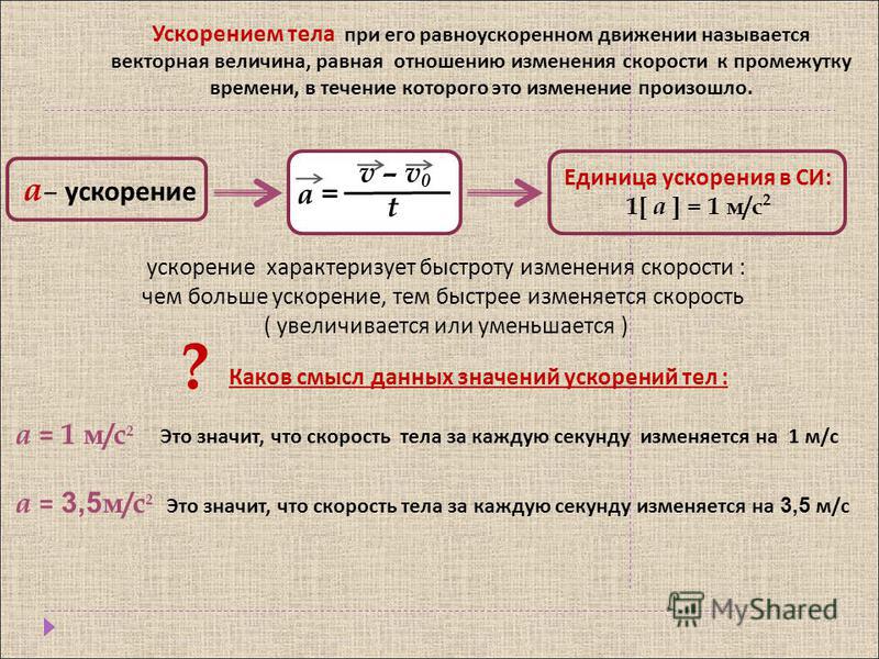 Определить время торможения автомобиля если скорость и ускорение вводятся с клавиатуры