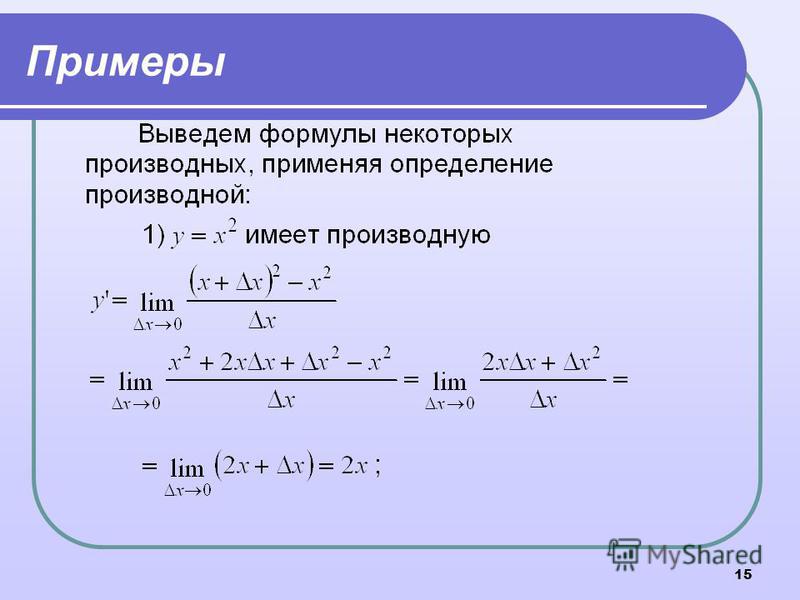 Калькулятор сложных производных