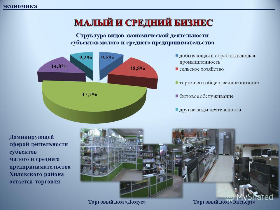 Малый и средний бизнес в россии презентация