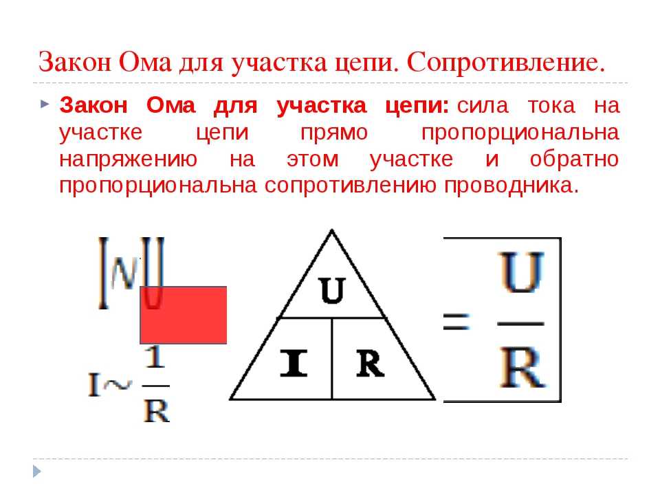 Закон ома картинка