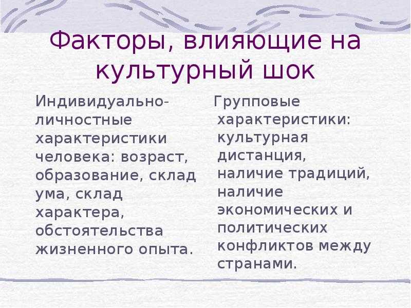 Культурный шок и пути его преодоления: Культурный шок и способы его преодоления - Санкт-Петербургское государственное бюджетное учреждение социального обслуживания населения