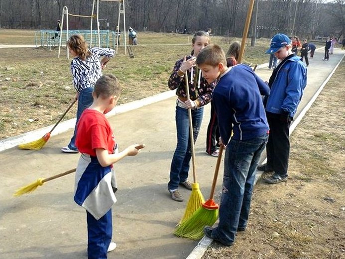 Картинки трудовая практика в школе