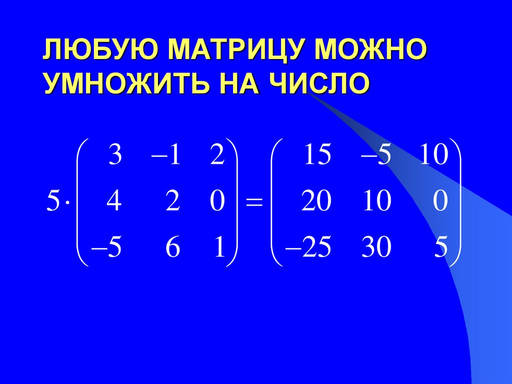 Как узнать какая матрица