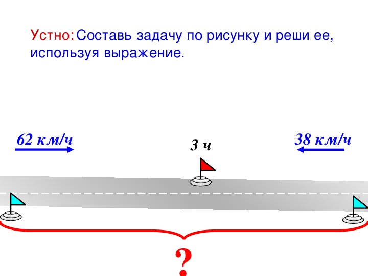 Сформулировать и решить задачу по рисунку