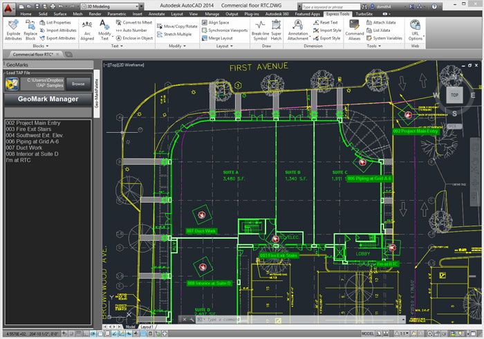 В программе autocad существует несколько команд построения перспективных проекций