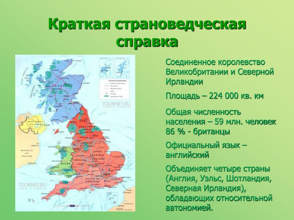 Англия описание страны по плану