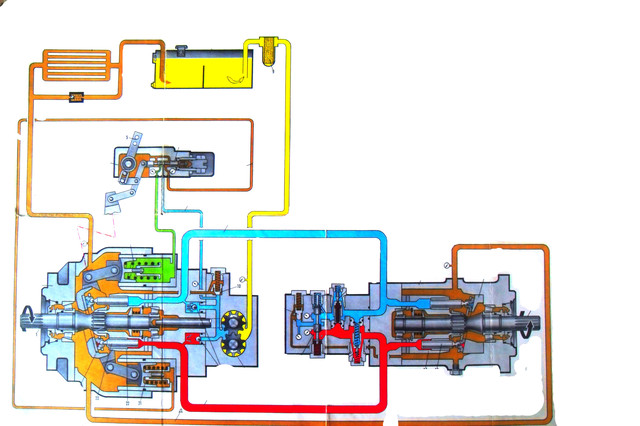 Нп90 гидронасос схема