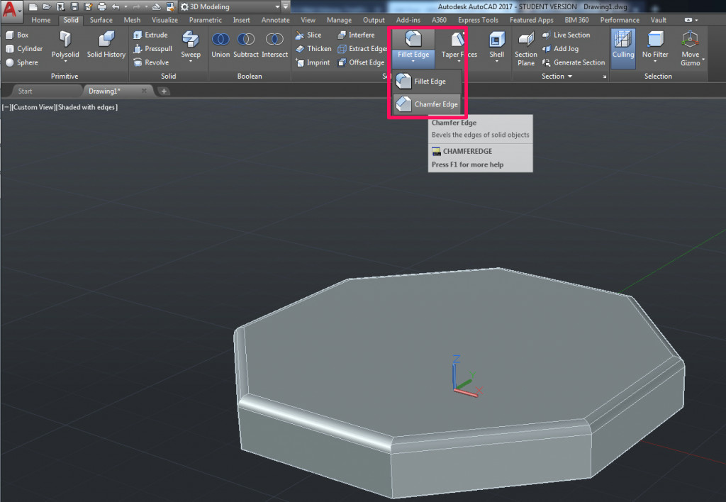 В каких областях можно применять 3d модель autocad