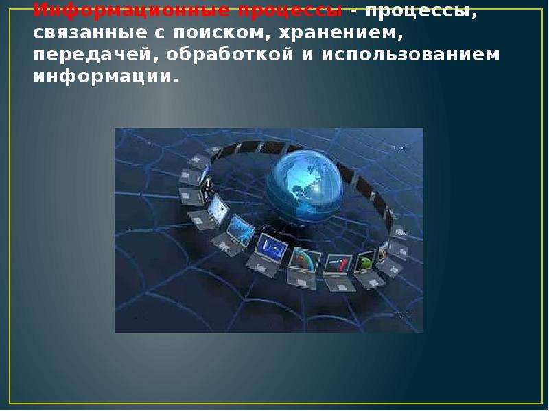 Информационные передачи. Понятие информационного процесса. Использование информации. Процесс использования информации. Способы использования информации.