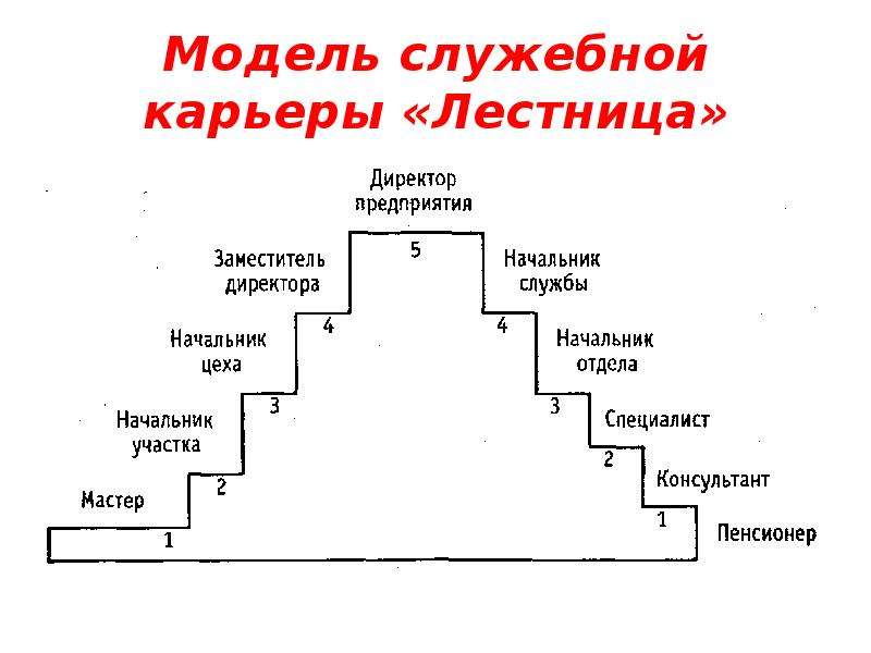 4 модели карьеры