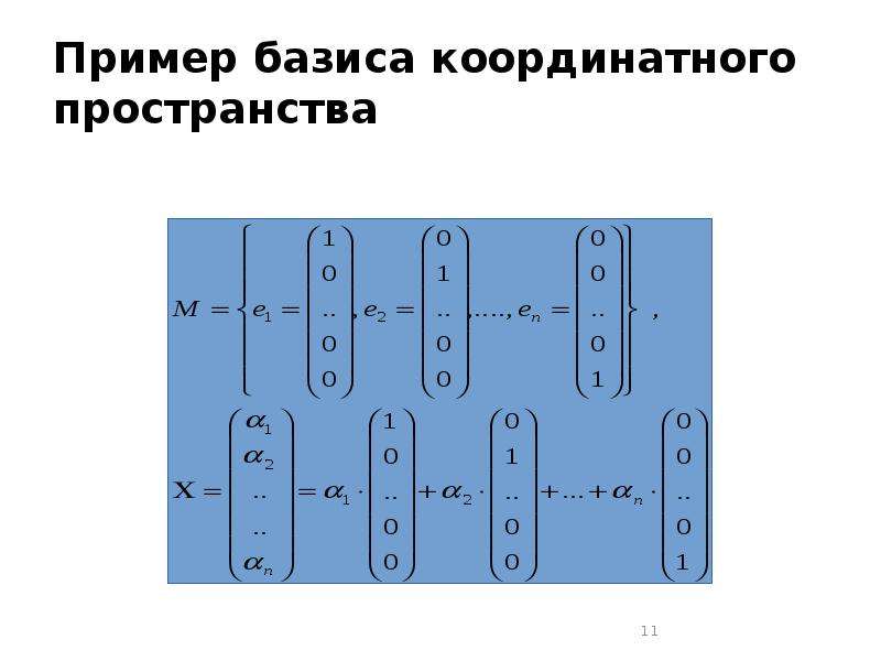 Найти размерность базиса. Базис пример. Базис линейного пространства примеры. Двумерный Базис.