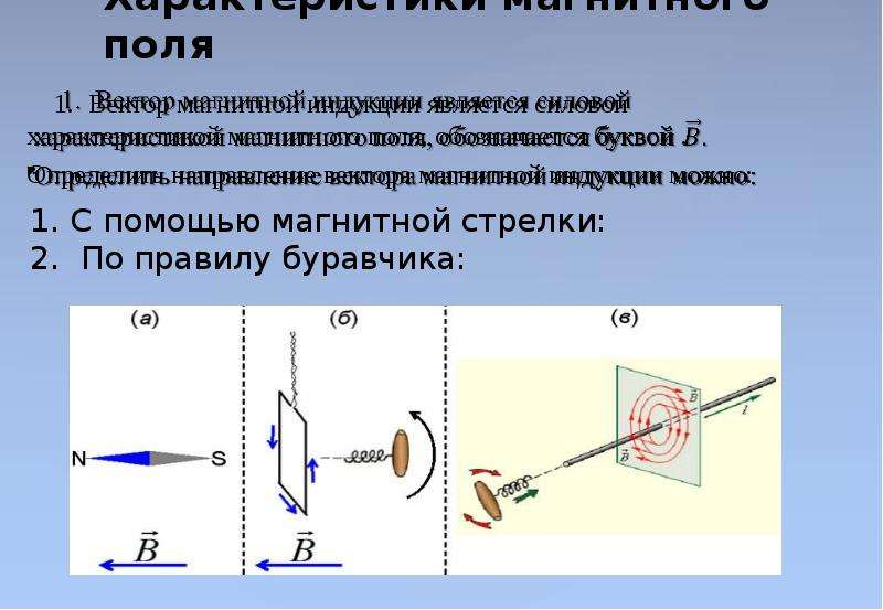 В магнитное поле линии индукции которого показаны на рисунке помещены небольшие магнитные стрелки