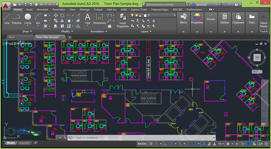 Layout в автокаде это