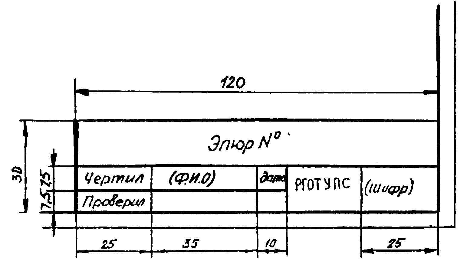 Штамп а3