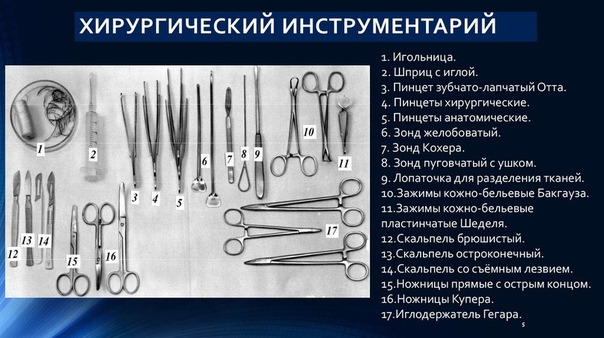 Современные материалы и инструменты используемые в операционном деле ...