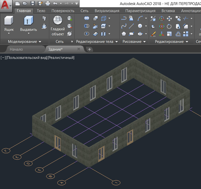 В каких областях можно применять 3d модель autocad