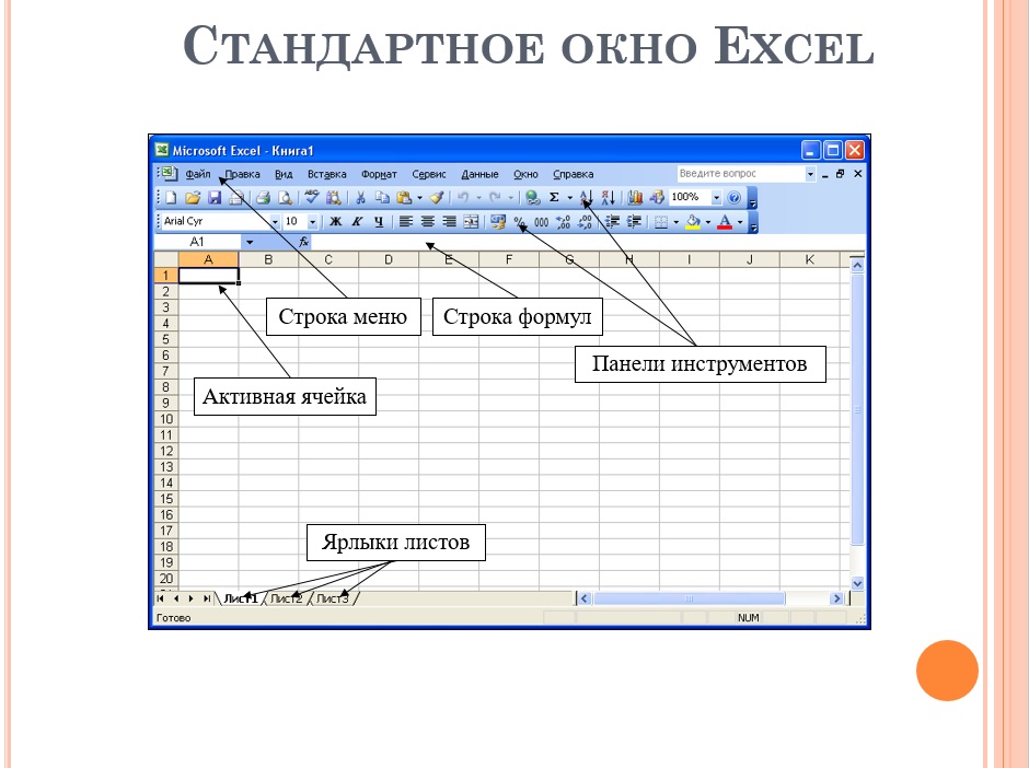 Какого назначение и основные функциональные возможности табличного процессора excel