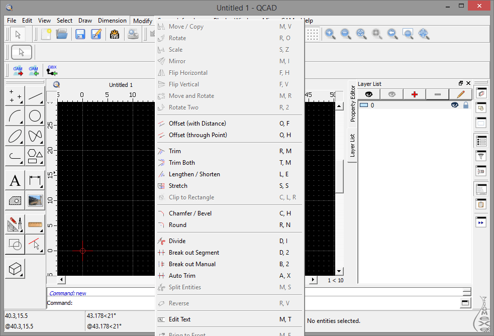 2d чертеж программа