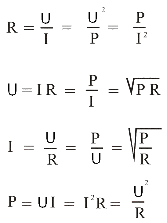 Электричество физика формулы – Мощность физика формула электричество .