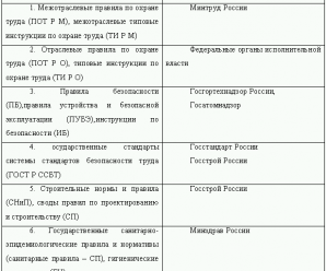 Дипломная работа по безопасности дорожного движения на предприятии – Дипломная работа – Основные нормативно-технические документы по обеспечению безопасности на автотранспортном предприятии. Надзор и контроль за состоянием охраны труда