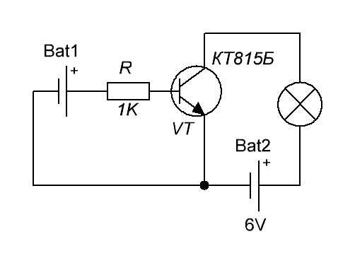 Транзистор на схеме база эмиттер коллектор
