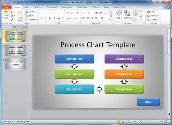 Для того чтобы вставить блок схему на слайд в ms powerpoint необходимо