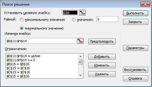 Лабораторная работа: Определение оптимальной связывающей сети