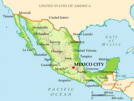 Курсовая работа: Мексика географическое и социальное положение страны