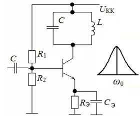 Резонансный усилитель схема
